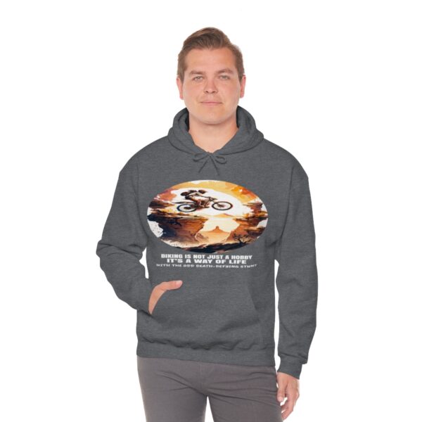 Biking Is Not Just A Hobby Its A Way Of Life Hoodie - Image 4