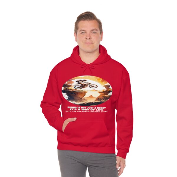 Biking Is Not Just A Hobby Its A Way Of Life Hoodie - Image 8