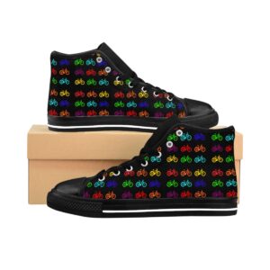 Rainbow eBike Classic Hi--top Sneakers