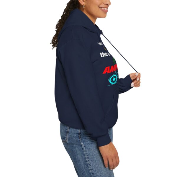 Electric Bikes, The Joy Of Cycling AMPLIFIED  Hoodie - Image 11